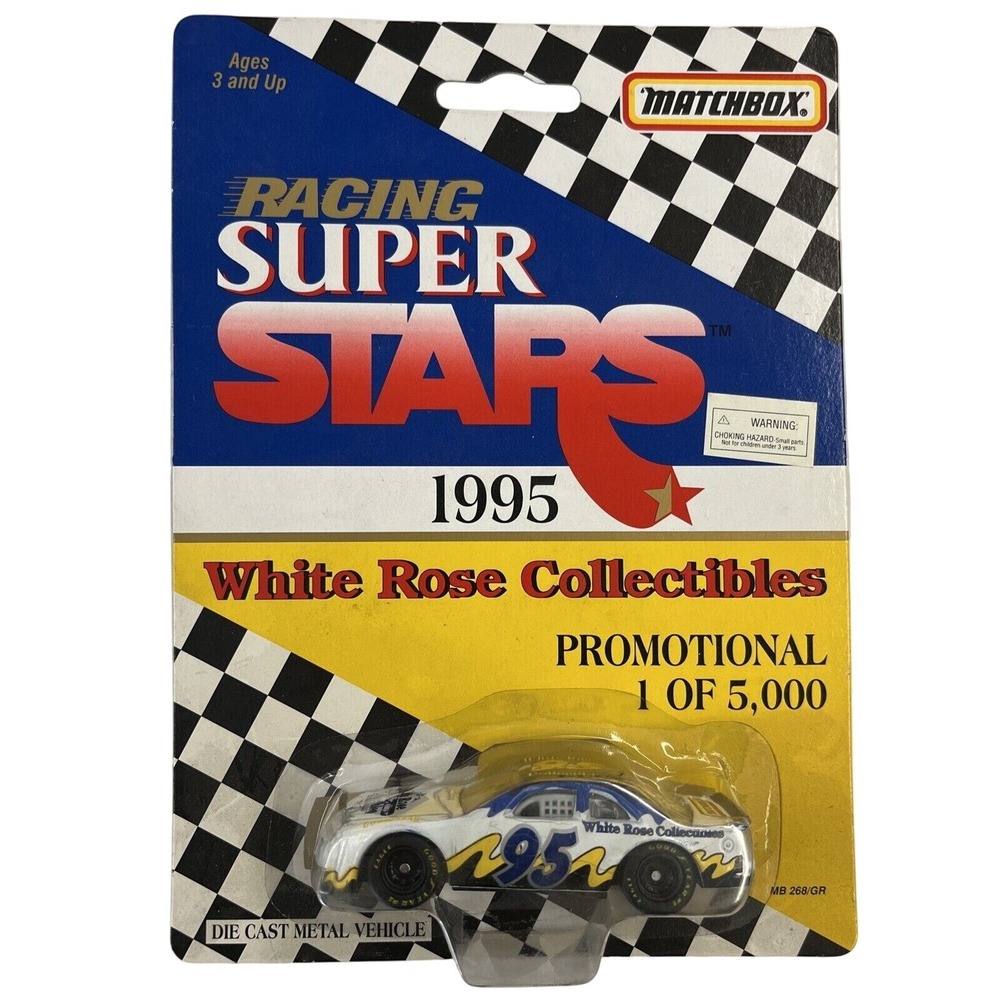 Matchbox Racing Super Stars‎ 1995 White Rose Collectibles Promotional 1:64